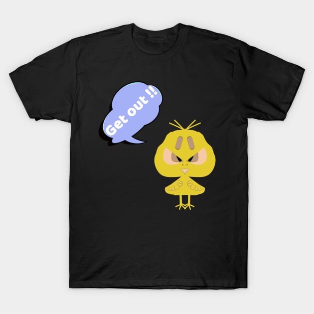 chicken T-Shirt by Wanwaan